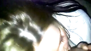 Mijn lieve meid likt mijn harde lul