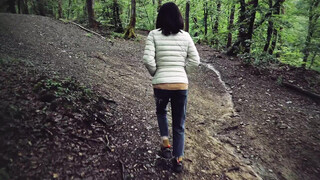 Gepkontioneerde seks in de buitenlucht met mijn vrouw