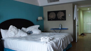 Ouder stel heeft waanzinnige seks in hotelkamer